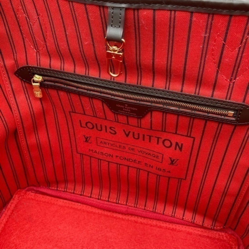 Louis Vuitton LV Neverfull Patch Sticker Damier MM jeans shirt shoe purse - Picture 11 of 13